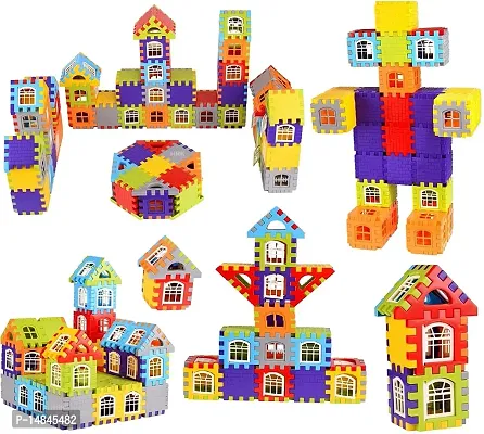 Happy House Building Blocks Toys For Kids-thumb3