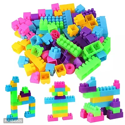 Multicoloured Plastic Blocks   Shapes-thumb3