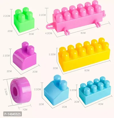 Multicoloured Plastic Blocks   Shapes-thumb4