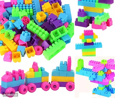 Multicoloured Plastic Blocks   Shapes-thumb2