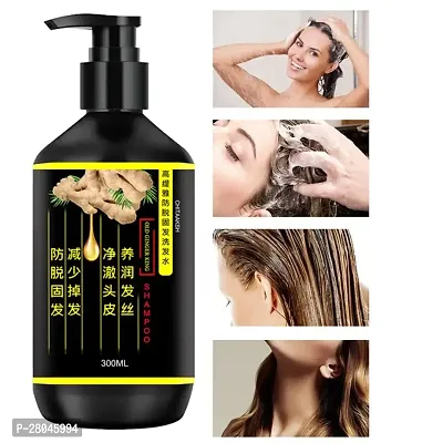 Black Ginger Hair Dye Instant Hair Growth Shampoo-thumb0