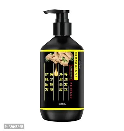 Black Ginger Hair Dye Instant Hair Growth Shampoo-thumb0