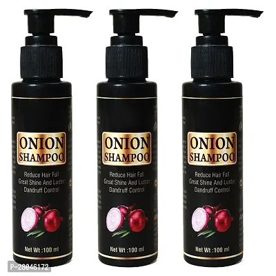 Black Seeds Onion Shampoo-Pack of 3-100ml-thumb0