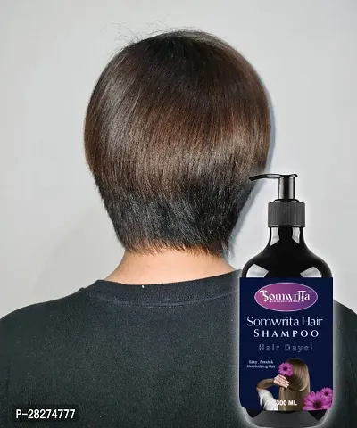 Somwrita Hair Color Shampoo for Men and Women 300ml