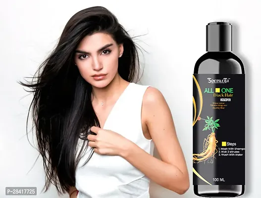 Somwrita All in One Black Hair Color Shampoo 100ml