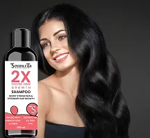 2 X Faster Hair Growth with Hibiscus, Rose, and Onion for Strengthen and Strong Hair- 100ml-thumb2