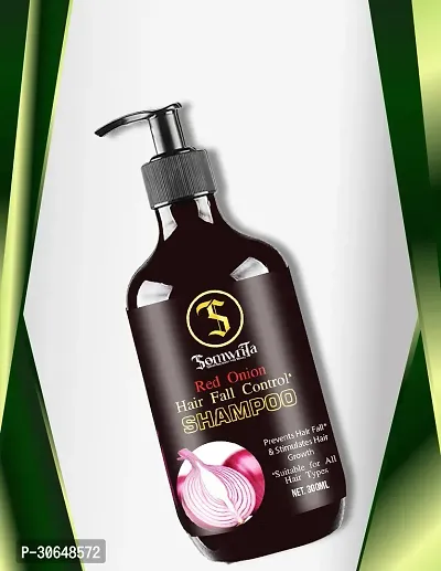 Red Onion Black Seed Oil Strong, Smooth and Silky, Anti Dandruff Shampoo (300ml) Pack of 1-thumb0