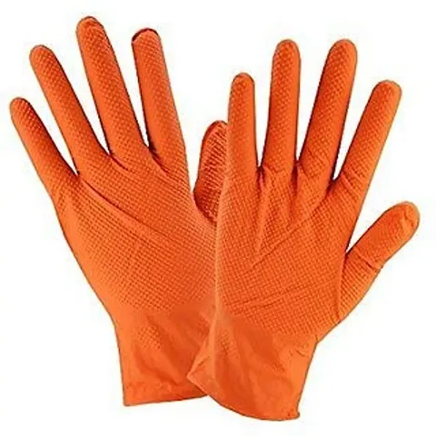 Latex Household Kitchen Long Gloves For Laundry/Dish-Washing/Scrubbing Floors,/Gardening (Free Size)