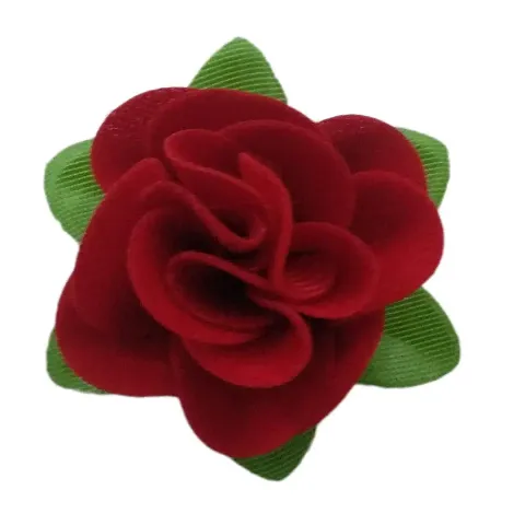 GadinFashion Fashion Fabric Flower Hair Clip For Women (Pack Of 2)