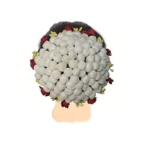 GadinFashion? Artificial flower Full Juda Bun/Gajra Hair Flower Gajra for Wedding and Parties Use for Women Pack 1 Multicolor-thumb2