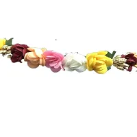 Gadinfashion?Floral Handmade Tiara for Girls and Women Head Crown, Multicolor, Pack of 01-thumb1