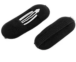 GadinFashion? Black Sponge Bump Up Hair Clip Volume (Bun Clips) Puff Maker Pack of 2-thumb1