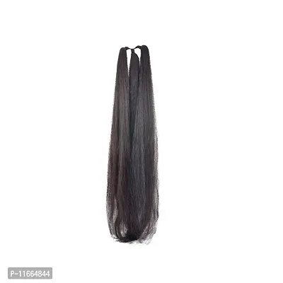 Gadinfashion 24Inchs Brown Hair Parandi for Wedding Accessories-thumb0