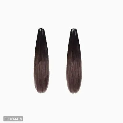 GadinFashion 42Inchs set of 2 Brown Hair Parandi for Wedding Accessories