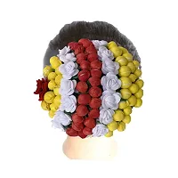 Gadinfashion? New Artificial Mogra Full Juda Bun Hair Flower Gajra Pack of 1-thumb1