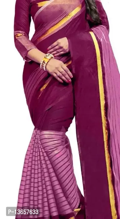 Classic Printed Saree with Blouse piece