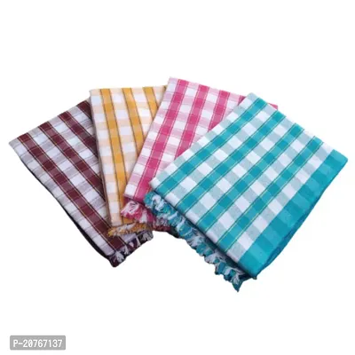 Light Weight And Eco-Friendly Bath Towel For Men Pack Of 4-thumb0