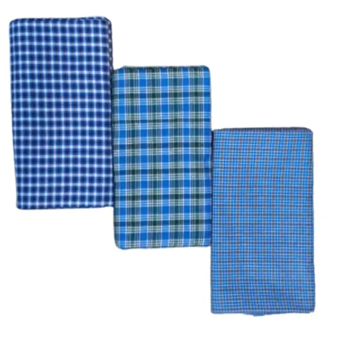 Elite Blend Checked Lungis For Men Pack Of 3