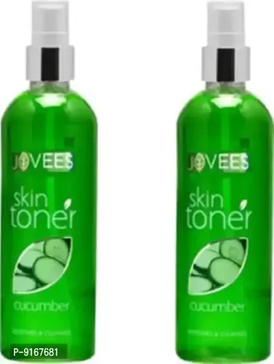 Jovees Cucumber Toner -100 Ml,Pack Of 2