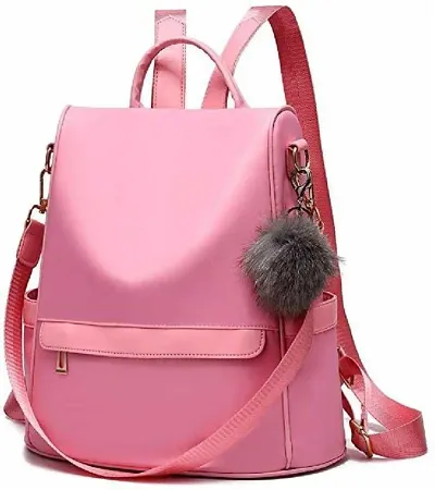 Stylish Backpacks With Key Chain For Women