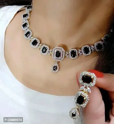 Elegant Alloy Jewellery Set for Women-thumb0