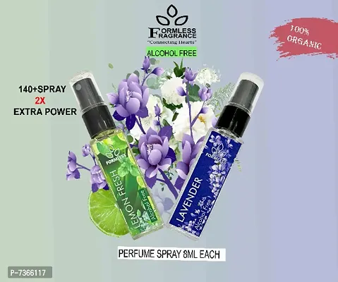 Formless Lemon  Lavender 8ml Spray Parfume Alcohol Free