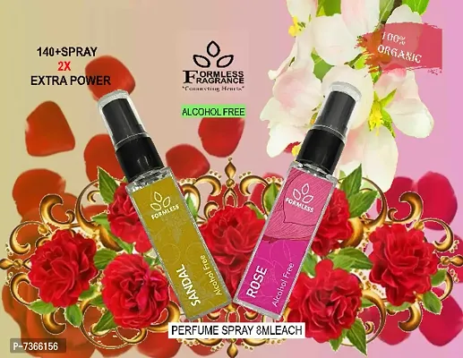 Formless Sandal  Rose 8ml Spray Parfume Alcohol Free-thumb0