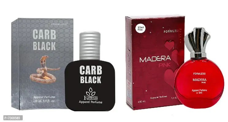Black and store pink perfume