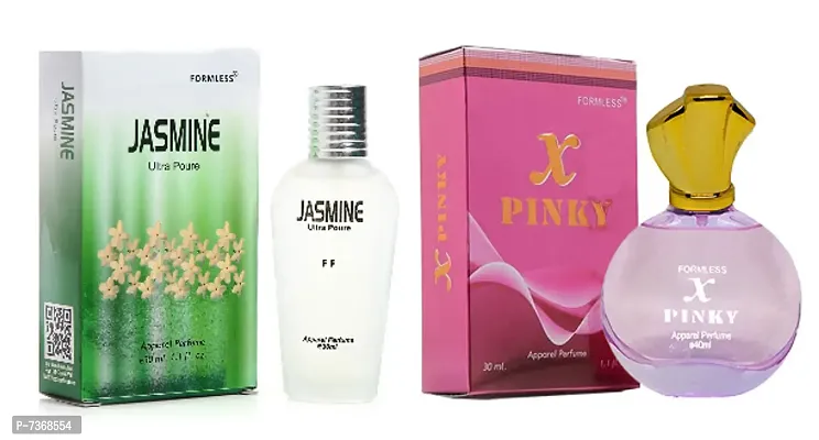 Formless Jasmine  X Pinky 30ml Spray Parfume Pac of 2 Each