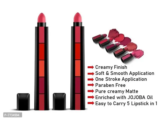 Five in One Lipstick Set of 2
