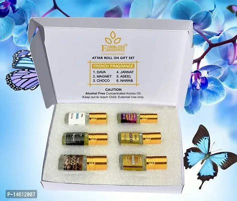 Formless French Fragrance 3ml Attar 6pc Combo