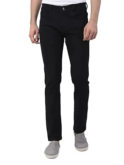 Men Slim Mid Rise Jeans