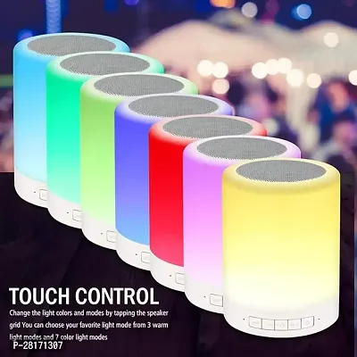 LED Light Touch Lamp Portable Bluetooth Speaker-thumb3