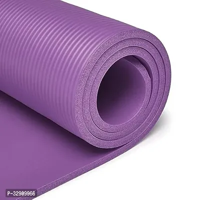 Yoga Mat for Women and Men, 8 MM EVA Material Extra Thick Exercise mat for Workout Yoga Fitness Pilates and Meditation, Anti Tear Anti Slip For Home  Gym Use (Purple)-thumb0