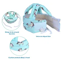 Baby Moo Unicorn Head Protection Adjustable Cushioned Safety Helmet Turquoise-thumb2