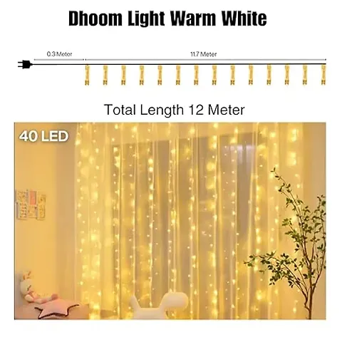 LED String Lights - 11 Meter Fairy Lights with Full View Light 40 LED Bulb