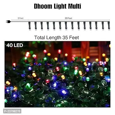 JHALAR 40 LEDs 11 m Power Pixel Diamond Designer Multicolor Jhalar String Light 11-thumb3