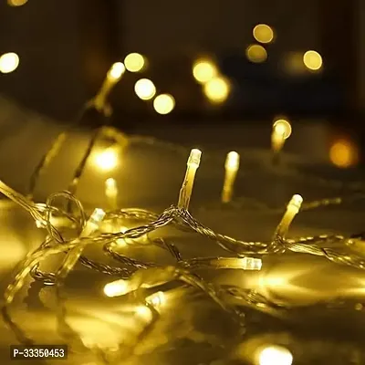 JHALAR 40 LEDs 11 m Yellow Steady String Rice Lights 5-thumb0