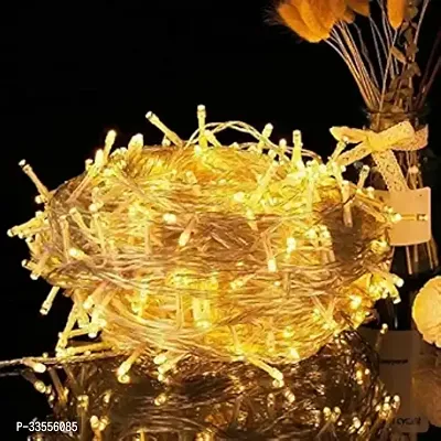 40 LEDs 11 m Yellow Steady Bulb Rice Light-thumb0