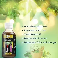 Adivasi harbi  All Type of Hair Problem Herbal Growth Hair Shampoo Dandruff Control - Hair Loss Control - Long Hair - Hair Regrowth Hair Shampoo with Goodness of and Loki Oil Hair 100 ML Hair Sham-thumb2