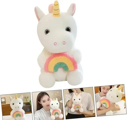 Plush Unicorn Gifts for Girls Unicorn Toys for Girls Soft Stuffed Horse Doll Unicorn 35 cm