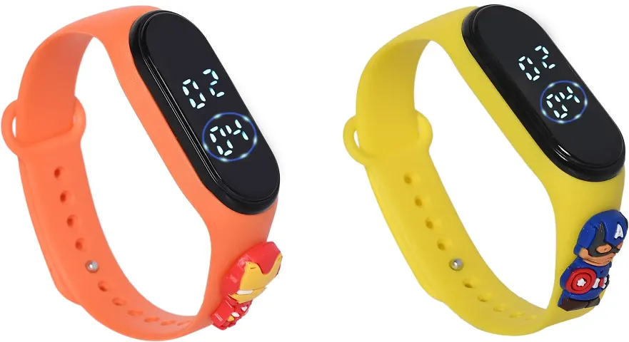 Stylish Digital Watch for Kid, Pack of 2