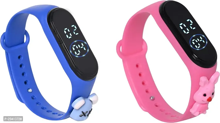 Stylish Digital Watch for Kid, Pack of 2