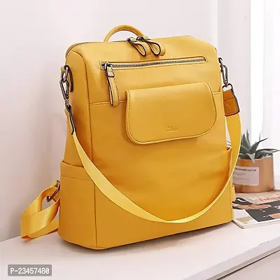 Classic Solid Backpacks for Women-thumb4