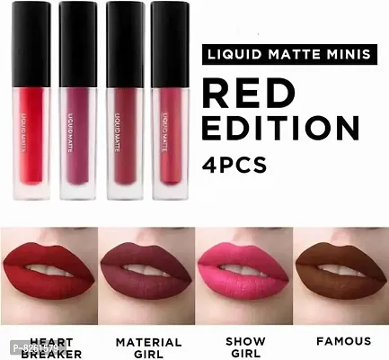 Liquid Matte Lipstick Set of 4-thumb2
