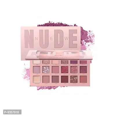 Nude Edition Eyeshadow 18 Color Palette, Shimmer and Matte Shades for Eye Makeup