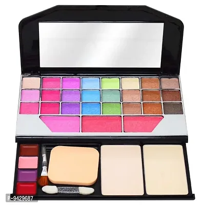 TYA Makeup kit 24 Eyeshadow, 3 Blusher 2 Compact 4 Lip Color