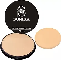 SUNISA BB and CC Cream Foundation With Mushroom Head Air Cushion 20g and 1 Studio Fix Compact Powder with 2 Pink Beauty Blenders - (Pack of 5)-thumb3