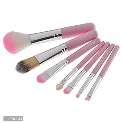 SUNISA BB and CC Cream Foundation With Mushroom Head Air Cushion 20g and 7 Pcs Pink Makeup Brushes Set - (Pack of 7)-thumb3