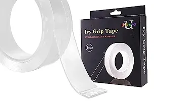 Gs Double Side Tape Heavy Duty Reusable Silicone Anti-Slip Strong Multi-Functional Transparent Tape-thumb1